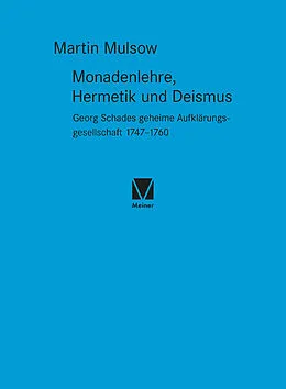 E-Book (pdf) Monadenlehre, Hermetik und Deismus von Martin Mulsow