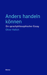 E-Book (pdf) Anders handeln können von Oliver Hallich