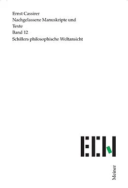 E-Book (pdf) Schillers philosophische Weltansicht von Ernst Cassirer
