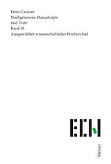 E-Book (pdf) Briefe. Ausgewählter wissenschaftlicher Briefwechsel von Ernst Cassirer