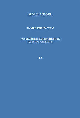 Fester Einband Vorlesungen über die Philosophie des Geistes von Georg Wilhelm Friedrich Hegel
