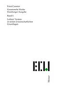 E-Book (pdf) Leibniz' System in seinen wissenschaftlichen Grundlagen von Ernst Cassirer