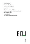 E-Book (pdf) Das Erkenntnisproblem in der Philosophie und Wissenschaft der neueren Zeit. Dritter Band von Ernst Cassirer