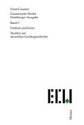 E-Book (pdf) Freiheit und Form von Ernst Cassirer