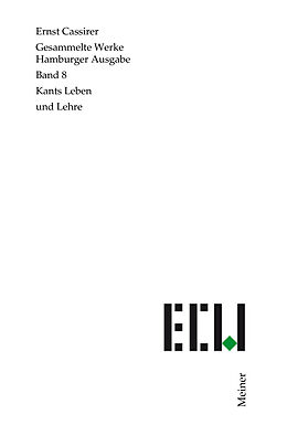 E-Book (pdf) Kants Leben und Lehre von Ernst Cassirer