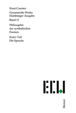 E-Book (pdf) Philosophie der symbolischen Formen. Erster Teil von Ernst Cassirer