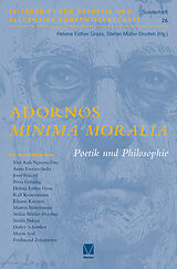 Kartonierter Einband Adornos »Minima Moralia« von 