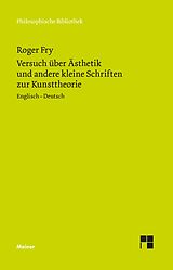 Kartonierter Einband Versuch über Ästhetik und andere kleine Schriften zur Kunsttheorie von Roger Fry