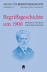 Kartonierter Einband Begriffsgeschichte um 1900 von 