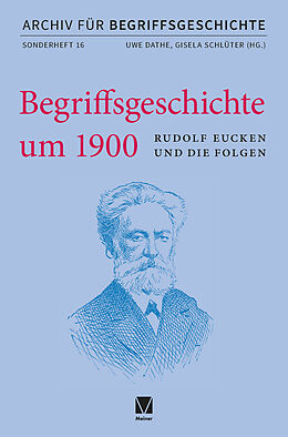 Kartonierter Einband Begriffsgeschichte um 1900 von 