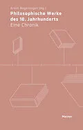 E-Book (epub) Philosophische Werke des 18. Jahrhunderts von Arnim Regenbogen