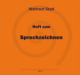 Kartonierter Einband Heft zum Sprechzeichnen von Waltraut Seyd