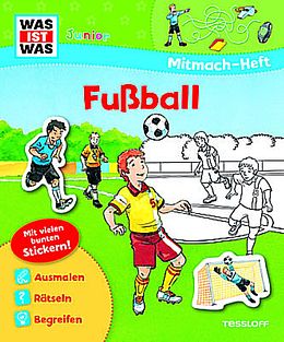 Paperback WAS IST WAS Junior Mitmach-Heft Fußball von Birgit Bondarenko