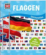 Paperback WAS IST WAS Sticker-Atlas Flaggen von