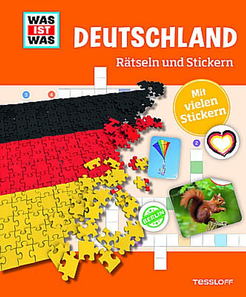 WAS IST WAS Rätseln und Stickern: Deutschland