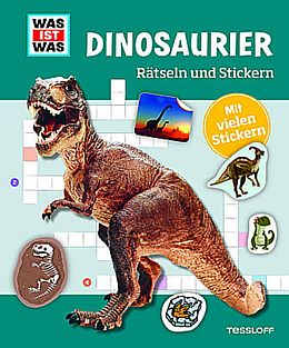 Paperback WAS IST WAS Rätseln und Stickern: Dinosaurier von Lisa Hebler