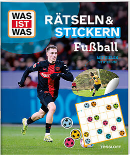 Kartonierter Einband WAS IST WAS Rätseln und Stickern: Fußball von 
