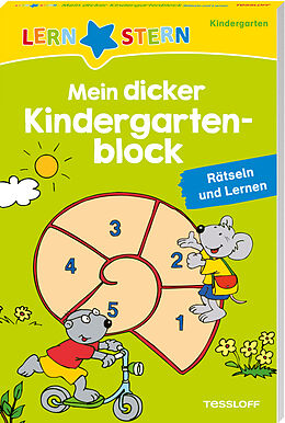 Paperback LERNSTERN. Mein dicker Kindergartenblock von Sonja Meierjürgen