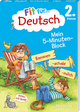 Paperback Fit für Deutsch 2. Klasse. Mein 5-Minuten-Block von Werner Zenker