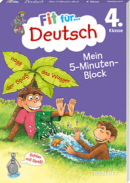 Paperback Fit für Deutsch 4. Klasse. Mein 5-Minuten-Block von Werner Zenker