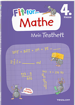 Fester Einband Fit für Mathe 4. Klasse. Mein Testheft von Julia Meyer