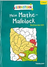 Paperback LERNSTERN. Mein Mathe-Malblock. Rechnen bis 100 von Sabine Schwertführer