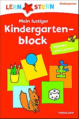 Kartonierter Einband LERNSTERN Mein lustiger Kindergartenblock Spielen und Lernen von Ute Haller