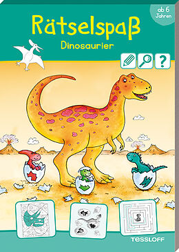 Paperback Rätselspaß Dinosaurier. Ab 6 Jahren von Irmtraut Teltau