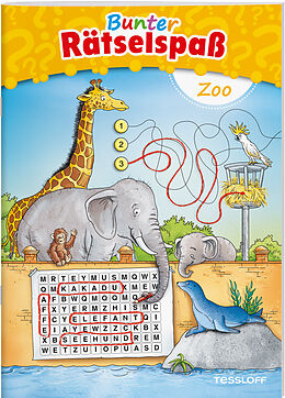 Paperback Bunter Rätselspaß Zoo von Stefan Lohr