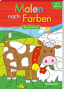 Paperback Malen nach Farben Bauernhof von Sandra Schmidt