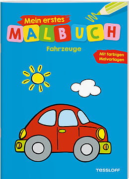 Paperback Mein erstes Malbuch Fahrzeuge von Kersti Turnhofer