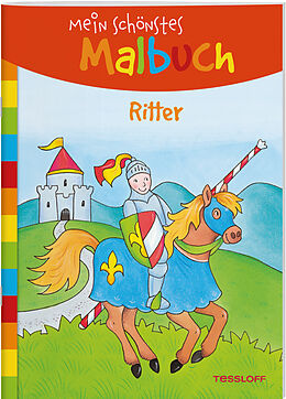 Paperback Mein schönstes Malbuch. Ritter. Malen für Kinder ab 5 Jahren von Corina Beurenmeister
