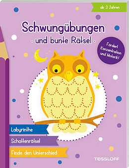 Paperback Schwungübungen und bunte Rätsel von Corina Beurenmeister