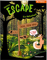 Fester Einband Abenteuer Escape. Ein Rätselheft. Tiefer, tiefer Wald - Wer findet aus dem Wald hinaus? von Stefan Heine