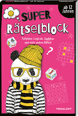 Paperback Super Rätselblock ab 12 Jahren. Faltpläne, Logicals, Sudokus und viele andere Rätsel von presse service Stefan Heine