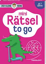 Kartonierter Einband Der kleine Heine. Mini Rätsel to go. Ab 7 Jahren von Stefan Heine