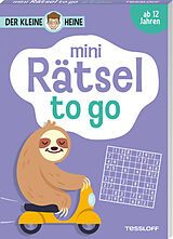 Kartonierter Einband (Kt) Der kleine Heine. Mini Rätsel to go. Ab 12 Jahren von Stefan Heine