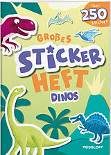 Geheftet Großes Stickerheft. Dinos von Ilka Röhling