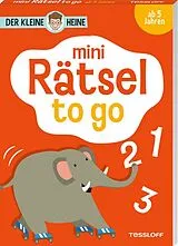 Kartonierter Einband Der kleine Heine. Mini Rätsel to go. Ab 5 Jahren von Stefan Heine
