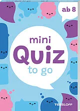 Kartonierter Einband Mini Quiz to go. Ab 8 von Stefan Heine