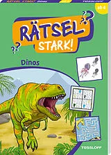 Kartonierter Einband Rätselstark. Dinos von Betty van Bonn