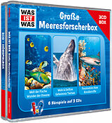 Audio CD (CD/SACD) WAS IST WAS 3-CD-Hörspielbox. Große Meeresforscherbox von Dr. Manfred Baur, Kurt Haderer, Matthias Falk