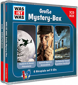 Audio CD (CD/SACD) WAS IST WAS 3-CD Hörspielbox. Große Mystery-Box von 