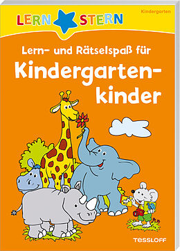 Kartonierter Einband LERNSTERN Lern- und Rätselspaß für Kindergartenkinder von Antje Flad