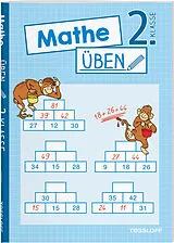 Kartonierter Einband Mathe üben 2. Klasse von Julia Meyer