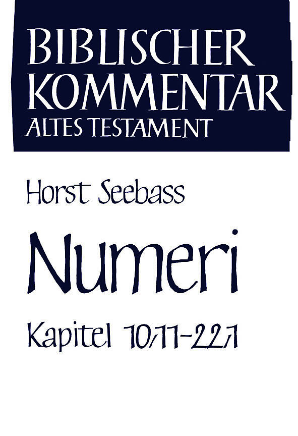 Numeri (Kapitel 10,11-22,1)