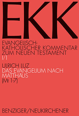 Fester Einband Das Evangelium nach Matthäus, EKK I/1 von Ulrich Luz