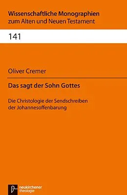 E-Book (pdf) Das sagt der Sohn Gottes von Oliver Cremer