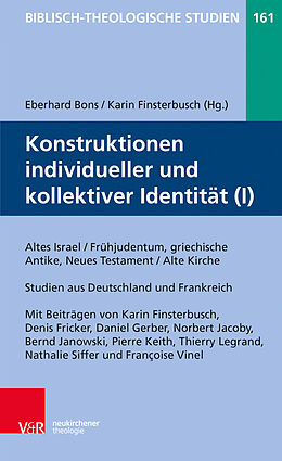 Kartonierter Einband Konstruktionen individueller und kollektiver Identität (I) von Eberhard Bons, Karin Finsterbusch