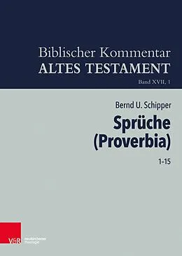 E-Book (pdf) Sprüche (Proverbia) von Bernd U. Schipper